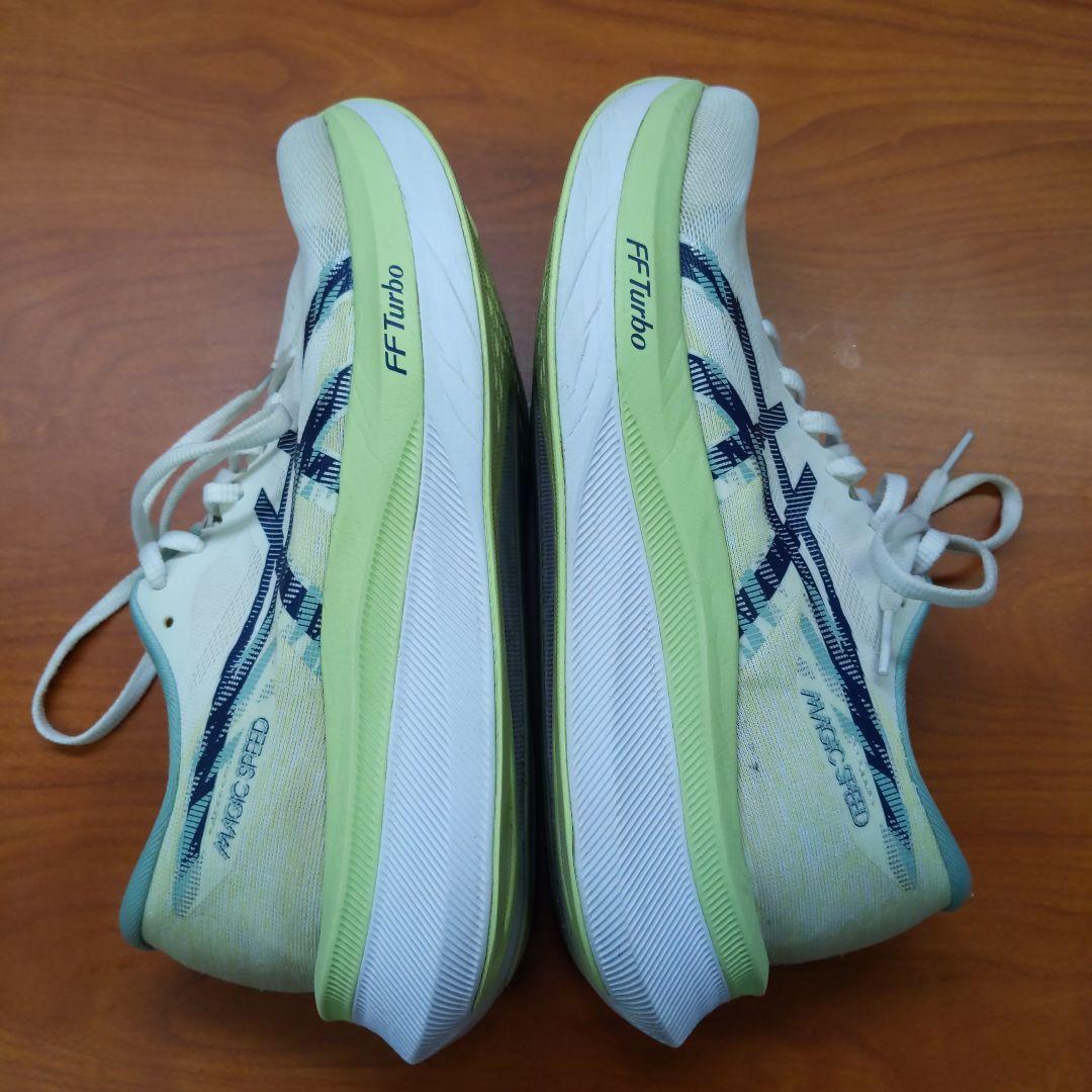 ASICS マジックスピード4 27.0cm ミントグリーン
