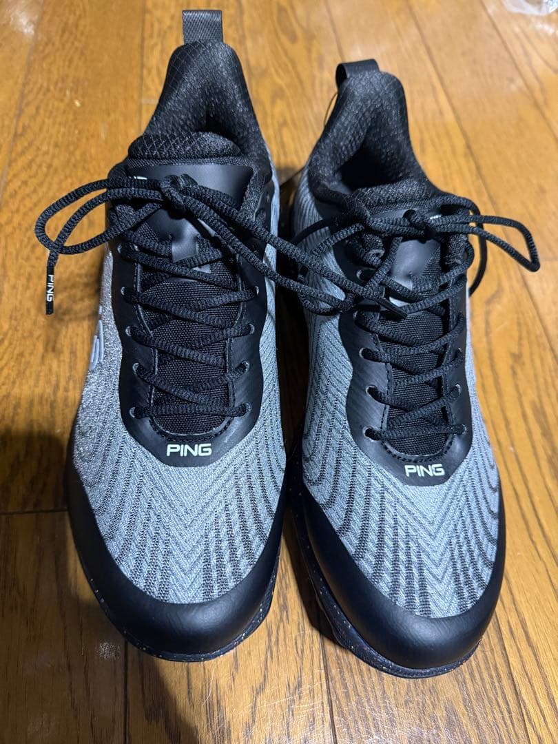 新品　PING メンズゴルフシューズ　スパイクレス