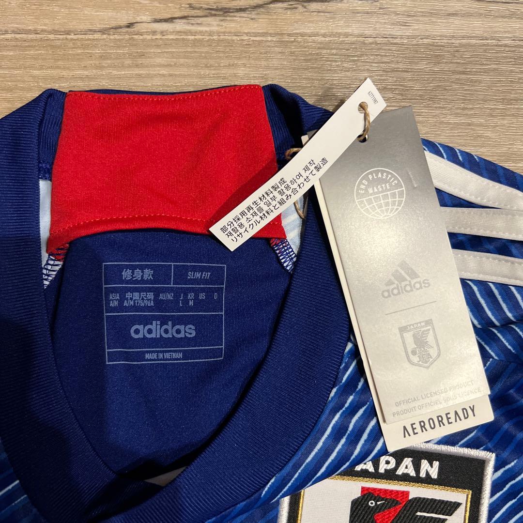 アディダス サッカー日本代表 ホームレプリカユニフォーム Lサイズ HF1845