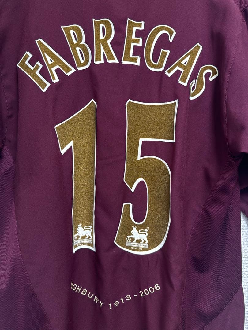 【正規品】ARSENAL 05/06 HIGHBURY FABREGAS