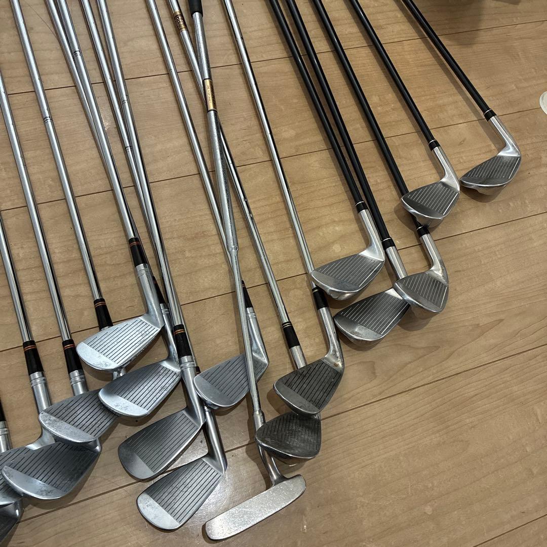 ゴルフまとめて　19本セット　バック付き！