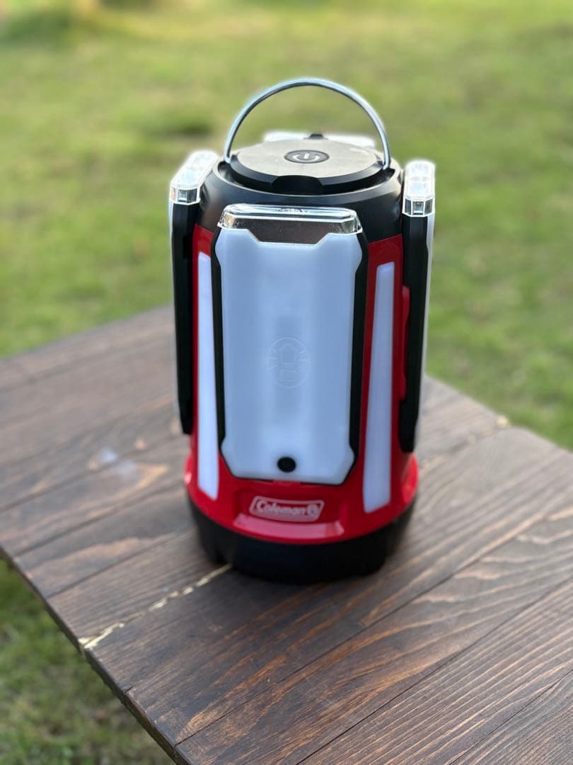 値下げ中！Coleman LEDランタン 収納ケース付き