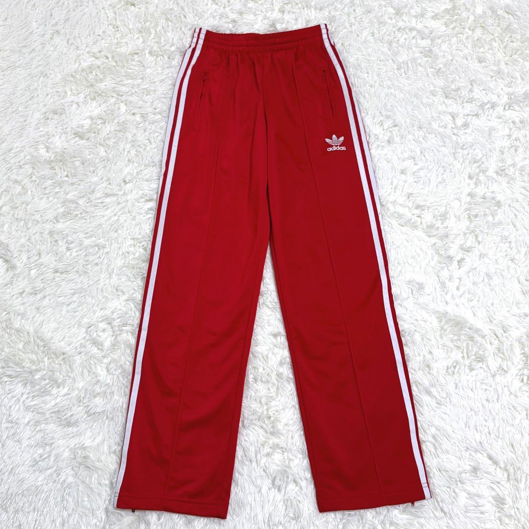 【極美品】アディダス ファイヤーバード トラックパンツ M 赤 TP