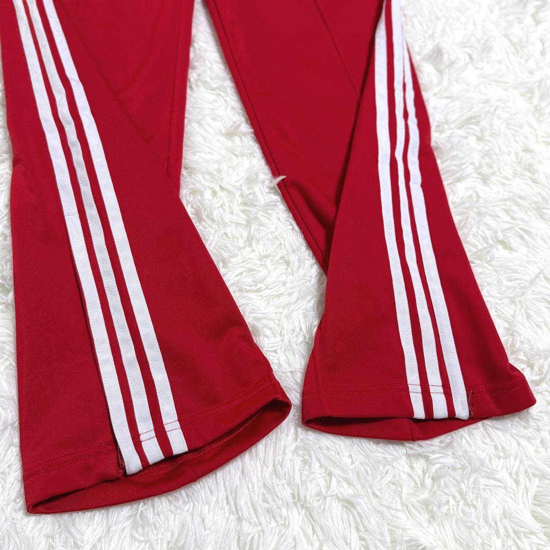 【極美品】アディダス ファイヤーバード トラックパンツ M 赤 TP