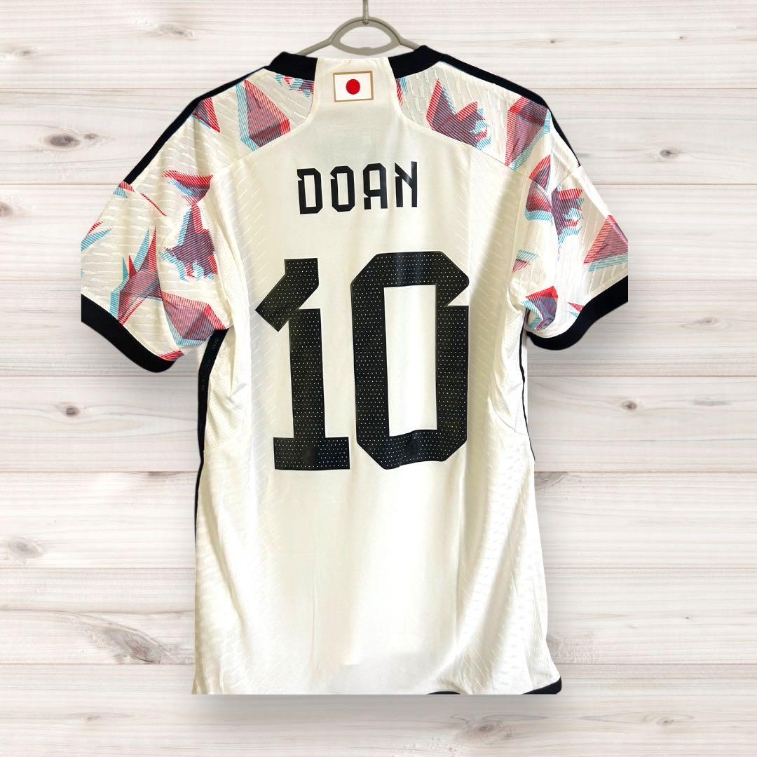 キムタク着用　未使用タグ付　23-24日本代表　DOAN 10番　アウェイ　折紙