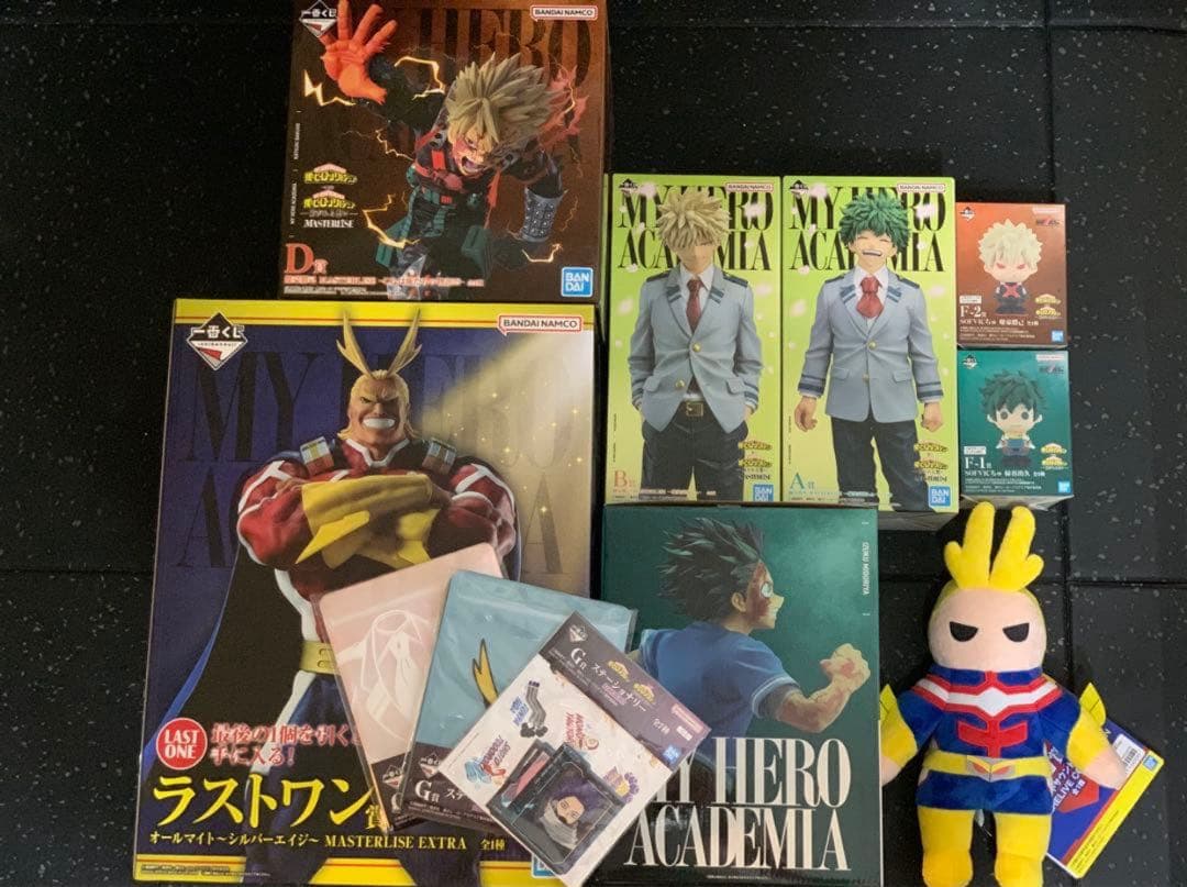 一番くじ 僕のヒーローアカデミア 紡がれる想い 上位賞セットラストワン頑張れデク
