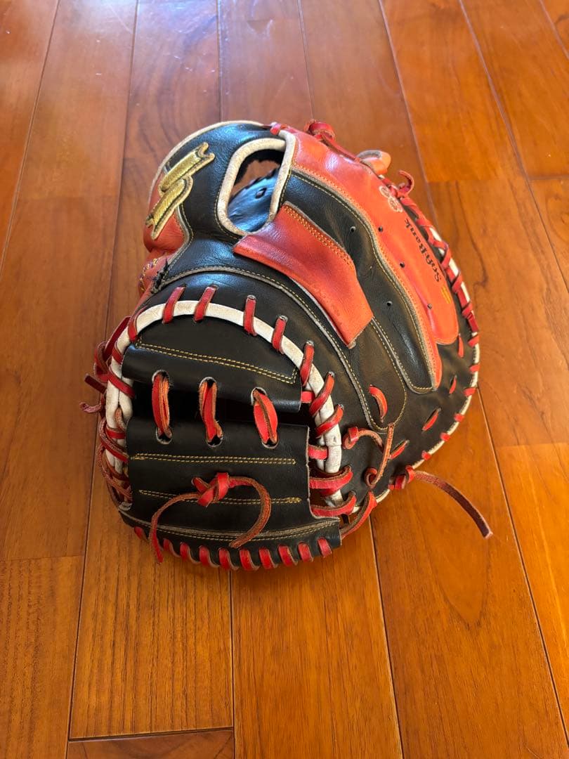 プロ野球　元ソフトバンクホークス 山下斐紹選手キャッチャーミット