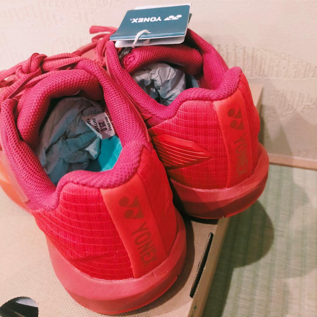 YONEX パワークッション エクリプション ５ メン AC ルビーレッド
