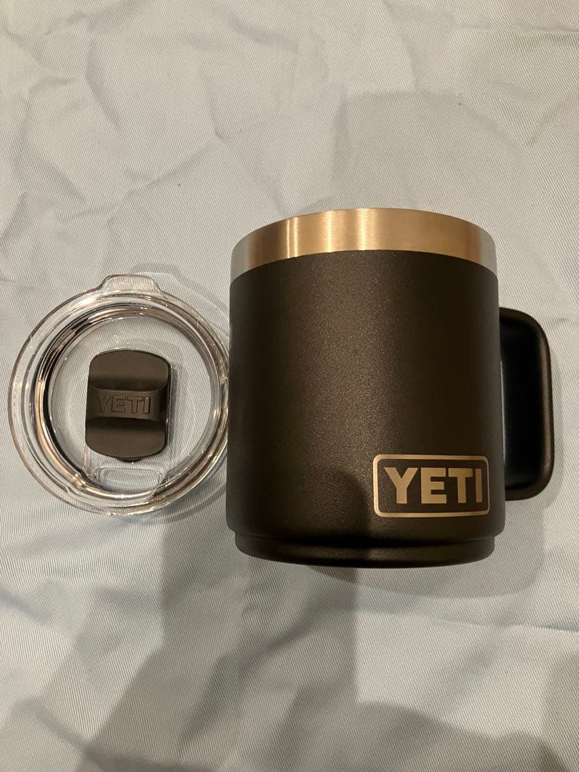 YETI イエティ　マグカップ2カラー【中古品】　ノベルティ缶ステッカー