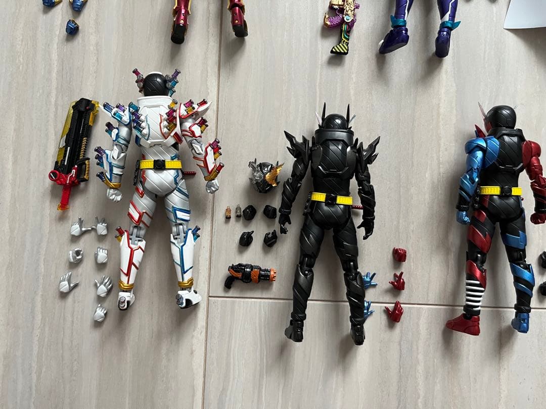 s.h.figuarts 仮面ライダービルド　10体セット