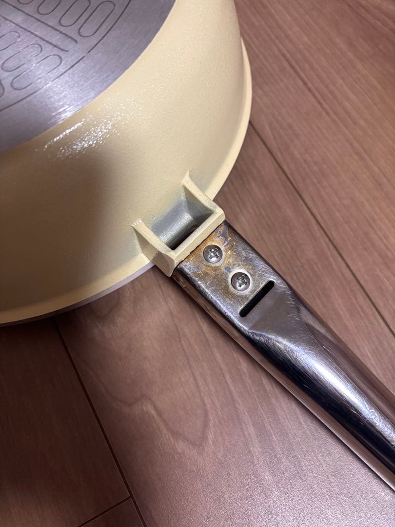 アサヒ軽金属オールパン固定式ハンドルタイプ　26㎝【再加工済】