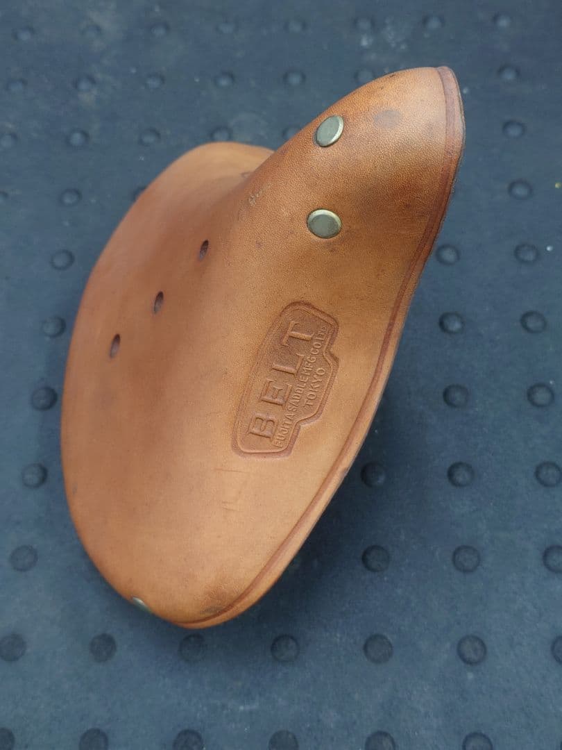 藤田サドル　Belt　レザーサドル　デッドストック品