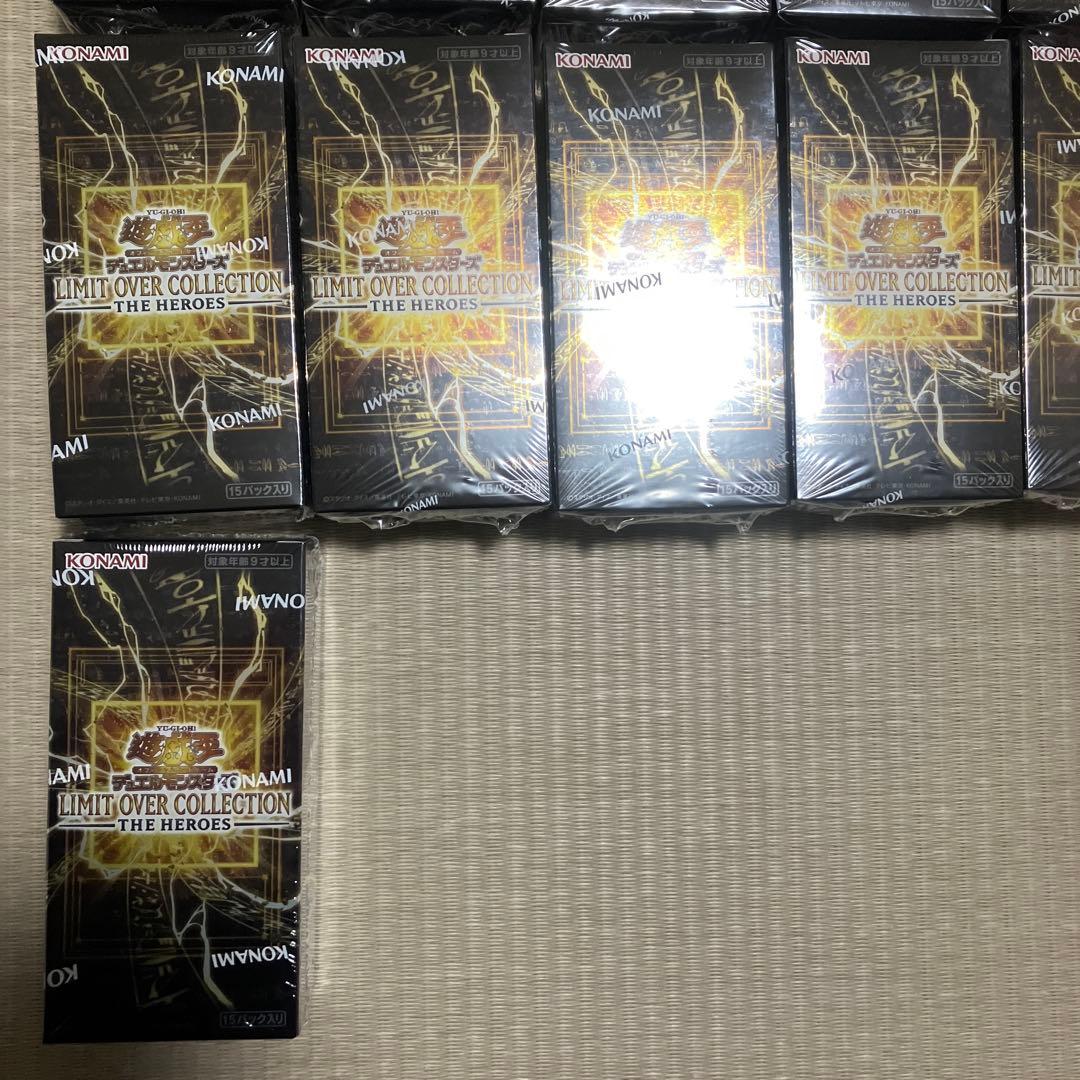 遊戯王LIMIT OVER COLLECTION THE HEROS 19BOX