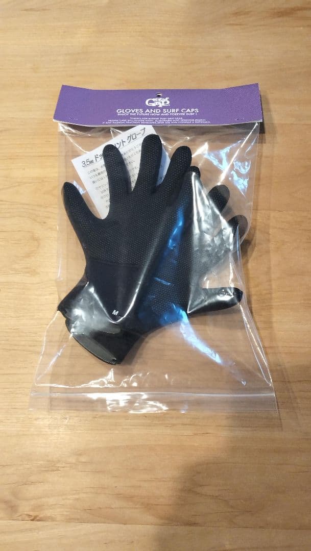 【試着のみ未使用】SurfGrip Jersey Glove　3.5mm M