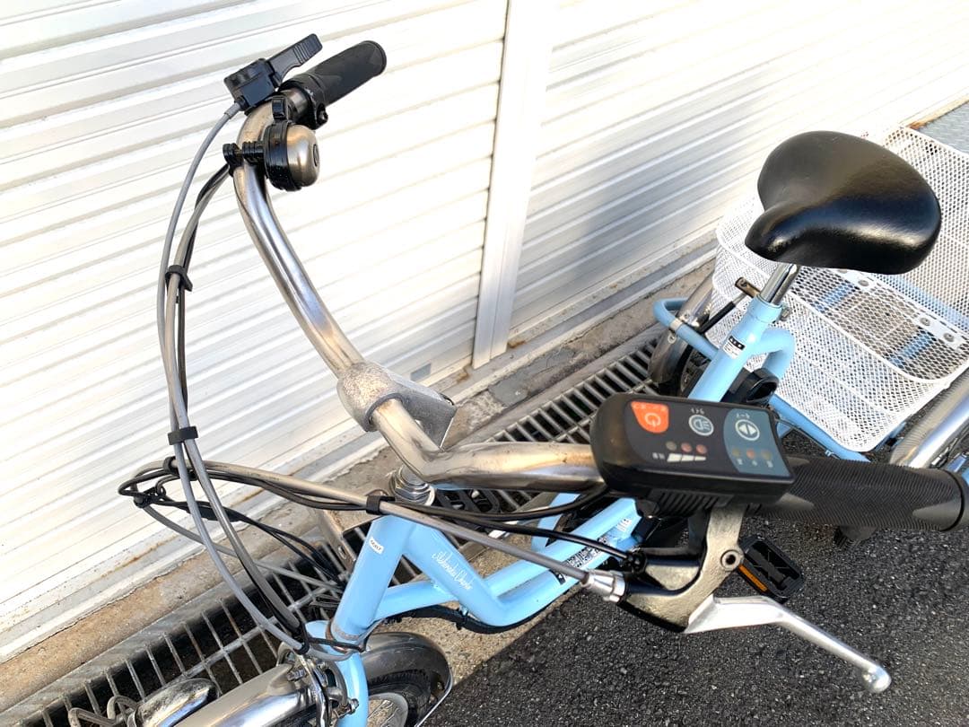 電動アシスト三輪自転車 24V8.5Ah 20-16インチ動作確認済