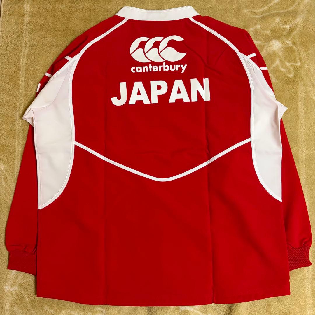 ⑨カンタベリー ラグビー日本代表 選手支給品 プラクティスプルオーバー 長袖