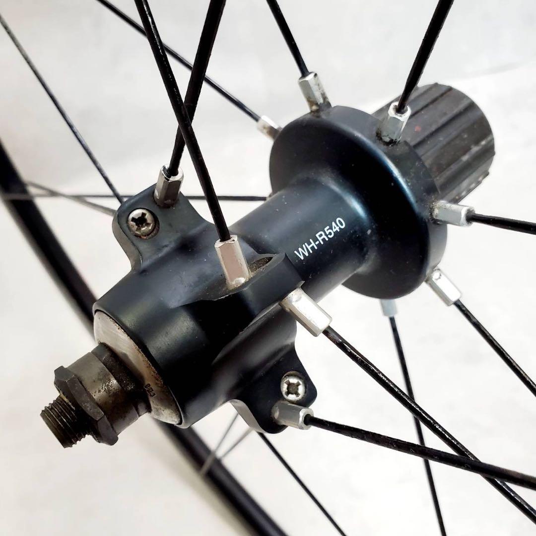 SHIMANO WH-R540 700C アルミ ロードバイク用 前後セット