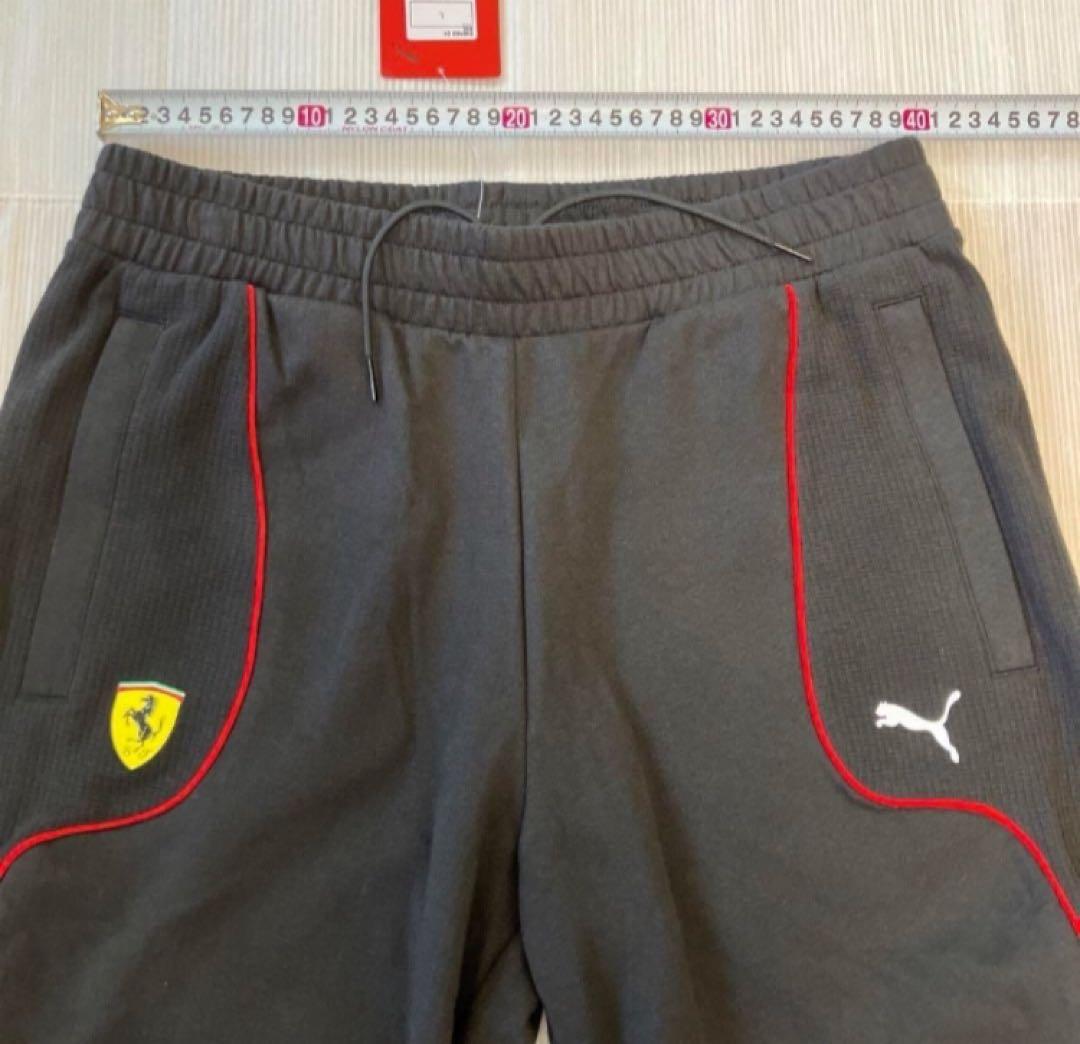 送料無料 新品 PUMA×FERRARI セットアップXL(USサイズL) 黒赤