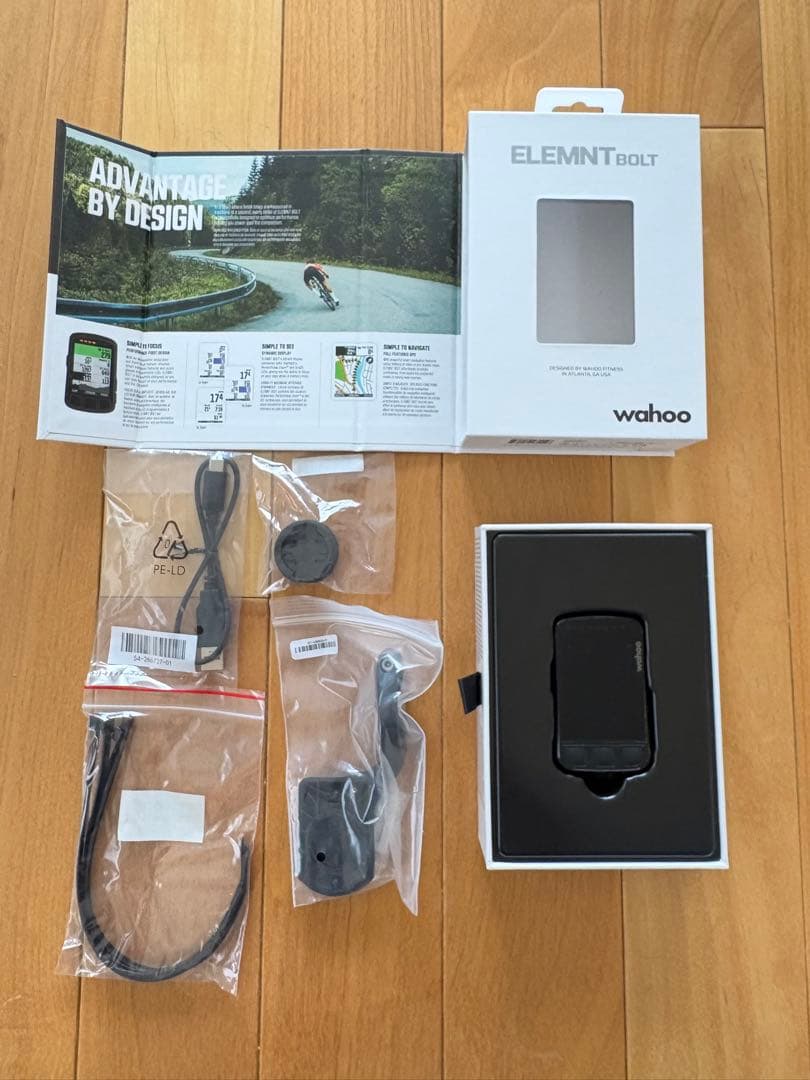 Wahoo ELEMNT BOLT V2 サイクルコンピューター 本体
