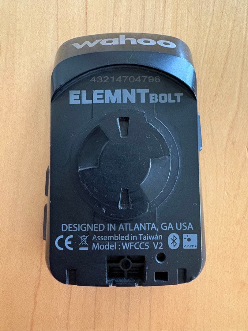 Wahoo ELEMNT BOLT V2 サイクルコンピューター 本体
