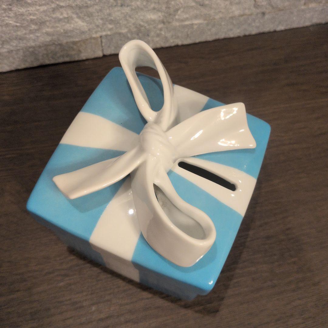 ティファニー 貯金箱 ブルーボックス