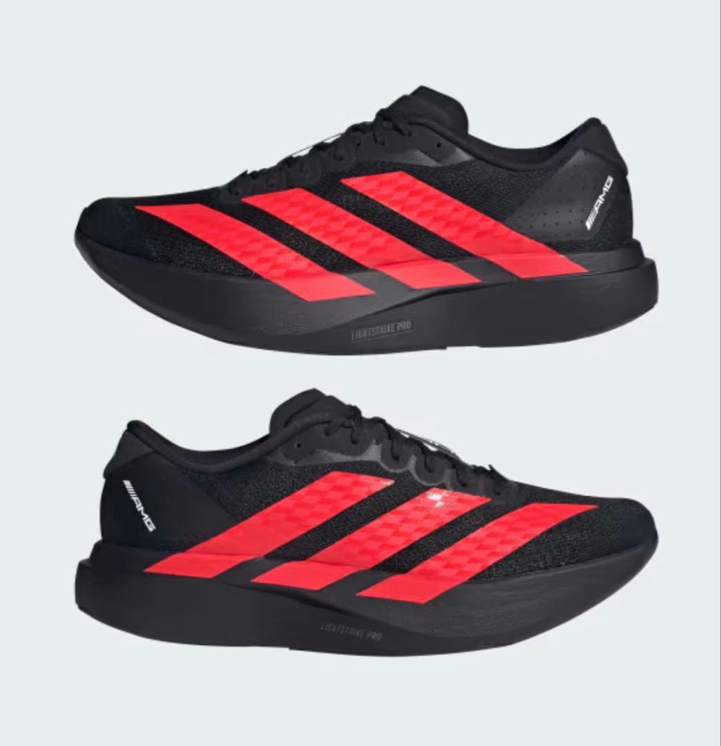 新品 未使用 adizero EVO SL M AMG ブラック/レッド