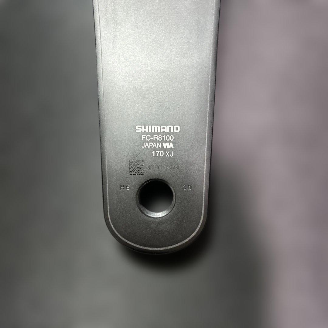 訳あり　SHIMANO ULTEGRA fc-r8100　170mm アルテグラ
