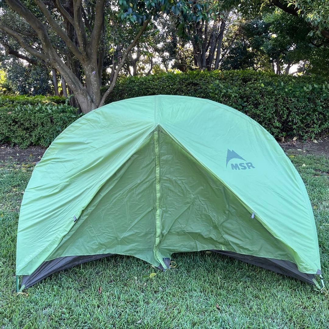 MSR HUBBA HUBBA ハバハバ 2人用 テント ＆ 専用グランドシート