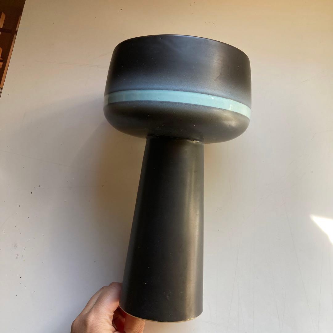 花器　池坊　陶器製フラワーベース 3個セット