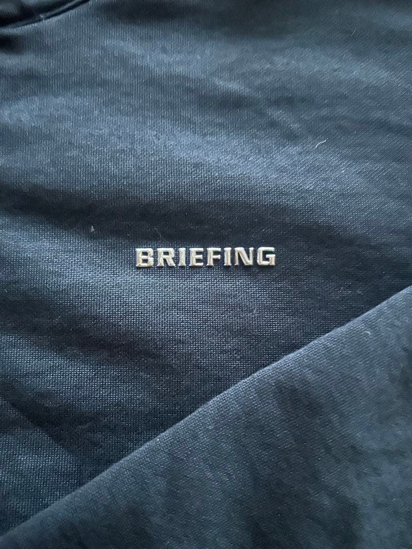 【美品】ブリーフィング　ハーフジップ　トップス　メンズ　長袖　BRIEFING