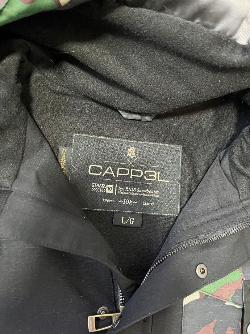 CAPP3L RIDE ライド　スノーボード　ウェア