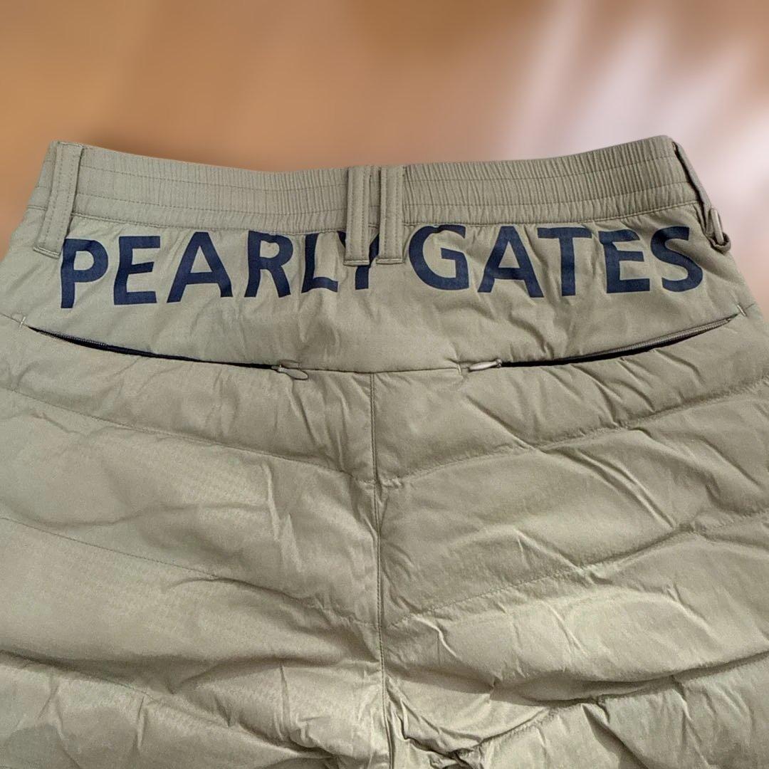 PEARLY GATES キルティングパンツ ベージュ