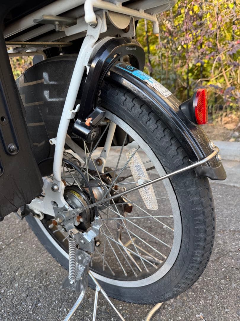 パナソニック 電動アシスト自転車　BE-ENMK03 白　送料込み
