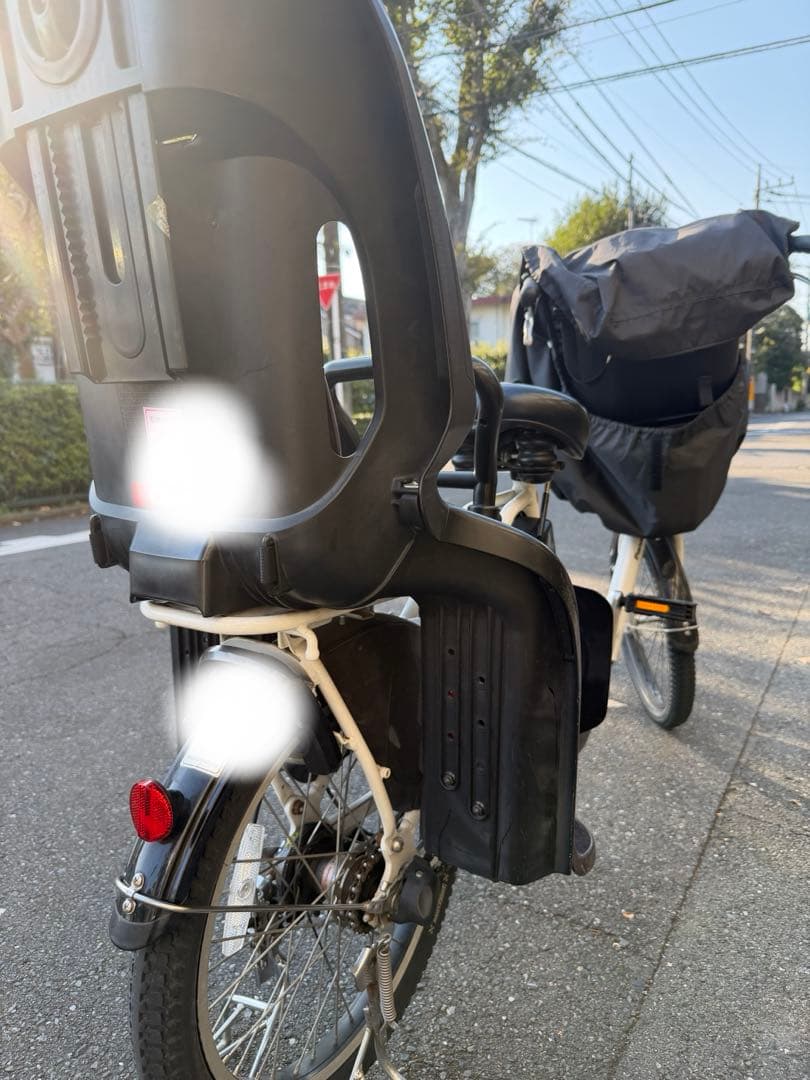 パナソニック 電動アシスト自転車　BE-ENMK03 白　送料込み