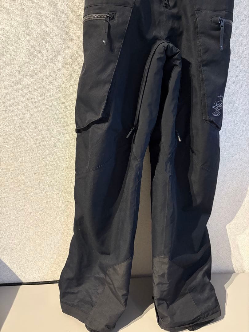 RIP CURL スノーボードウェア Lサイズ ブラック ビブパンツ