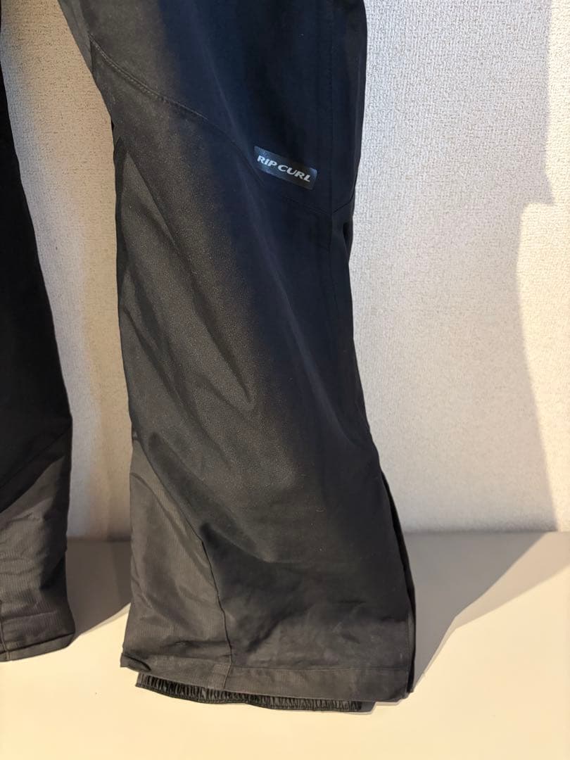 RIP CURL スノーボードウェア Lサイズ ブラック ビブパンツ