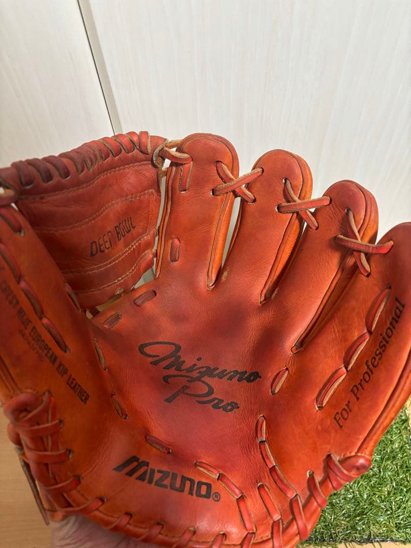 硬式用　日本製　初期型　ミズノプロ 内野手　 Mマーク　ビックM ミズノ