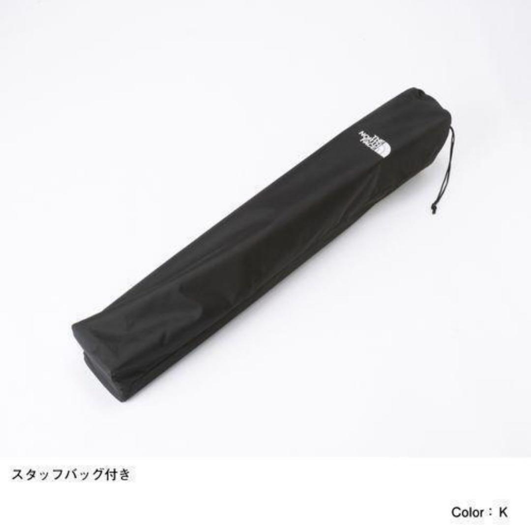 ノースフェイス TNFキャンプチェアスリム ブラック NN32201