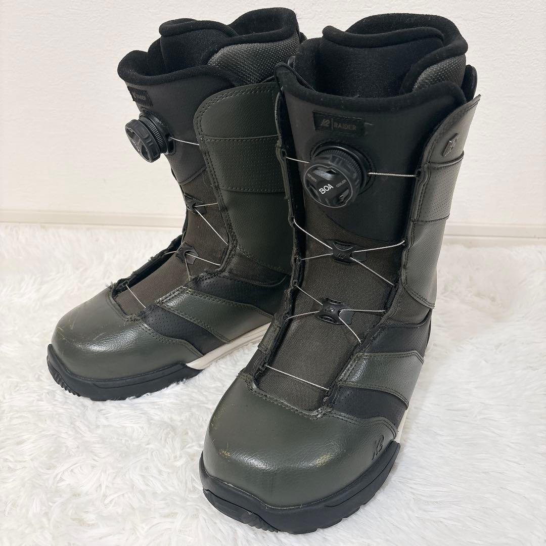 ✨良品✨ K2 ケーツー RAIDER BOA スノーボードブーツ 26cm