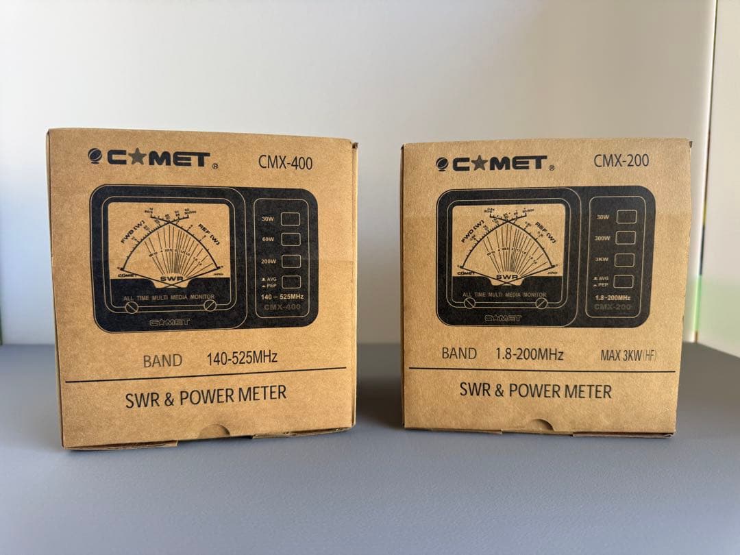C★MET SWR & POWER計 CMX-200/-400 2台セット