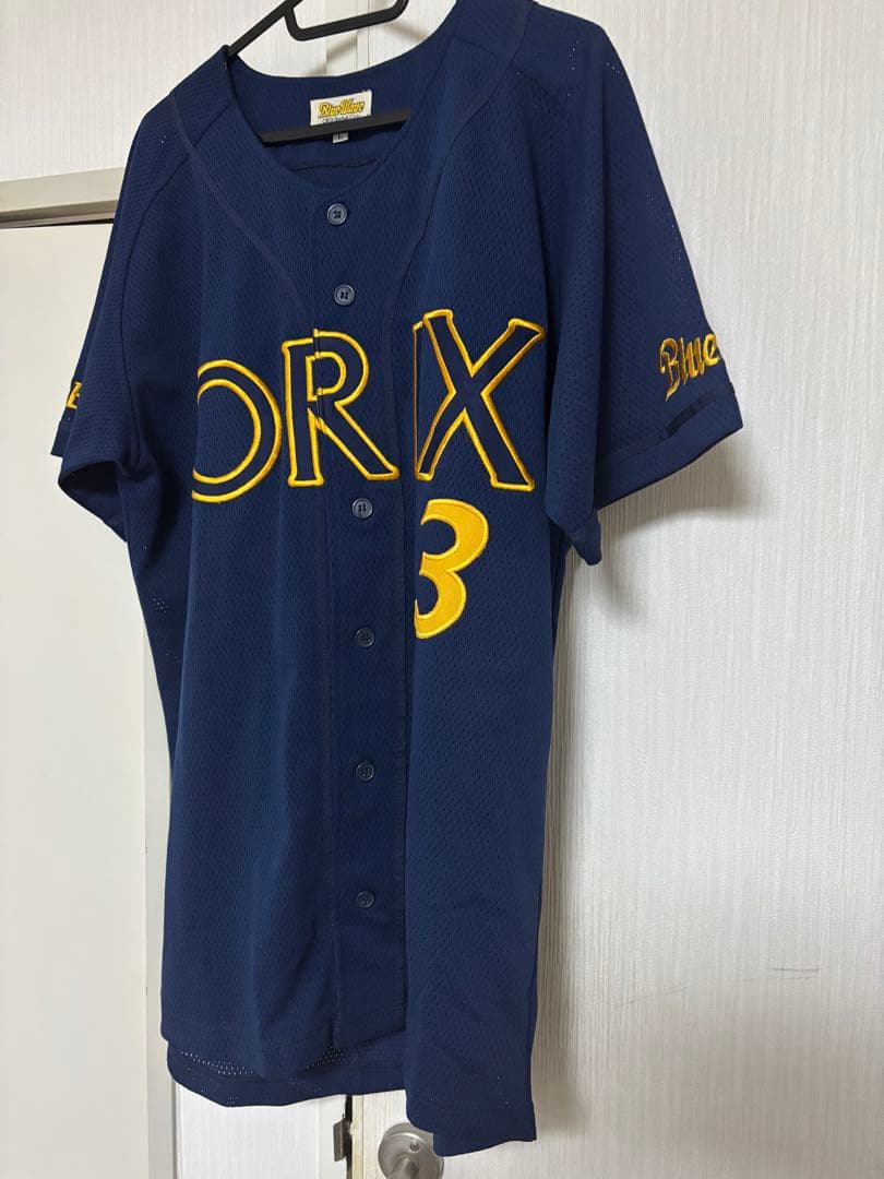 オリックス 村松 3番 ユニフォーム ネイビー