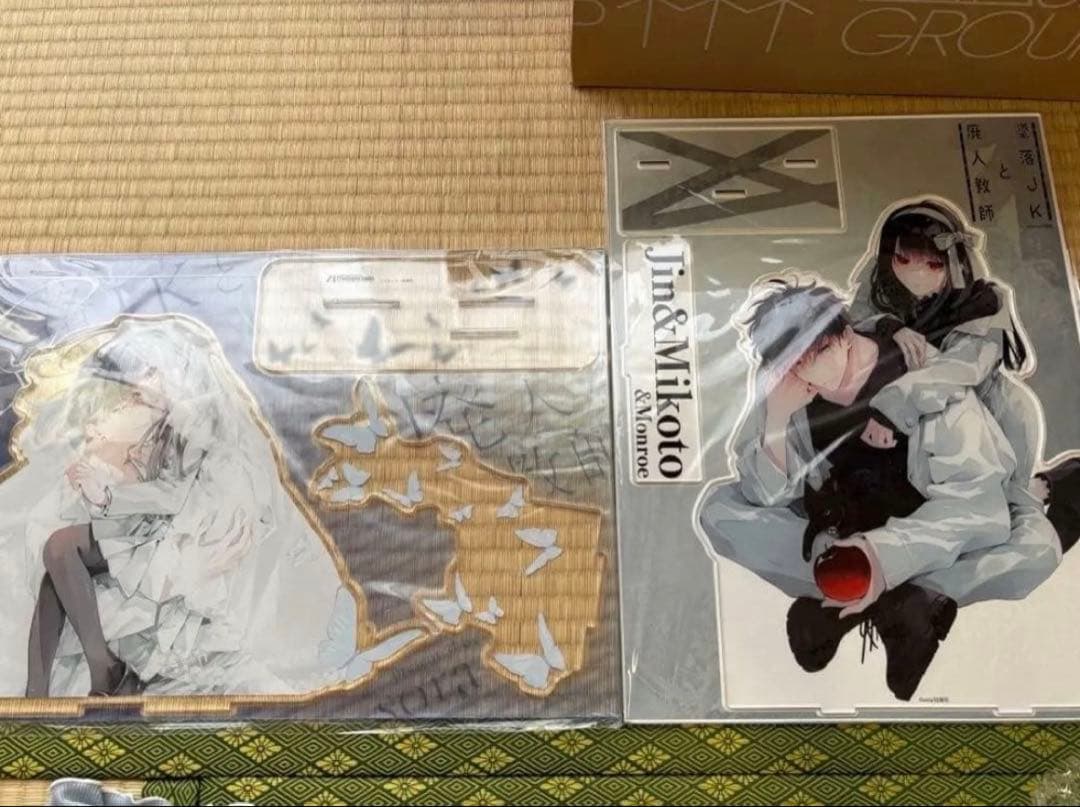 墜落JKと廃人教師 BIGアクリルスタンド2点セット sora
