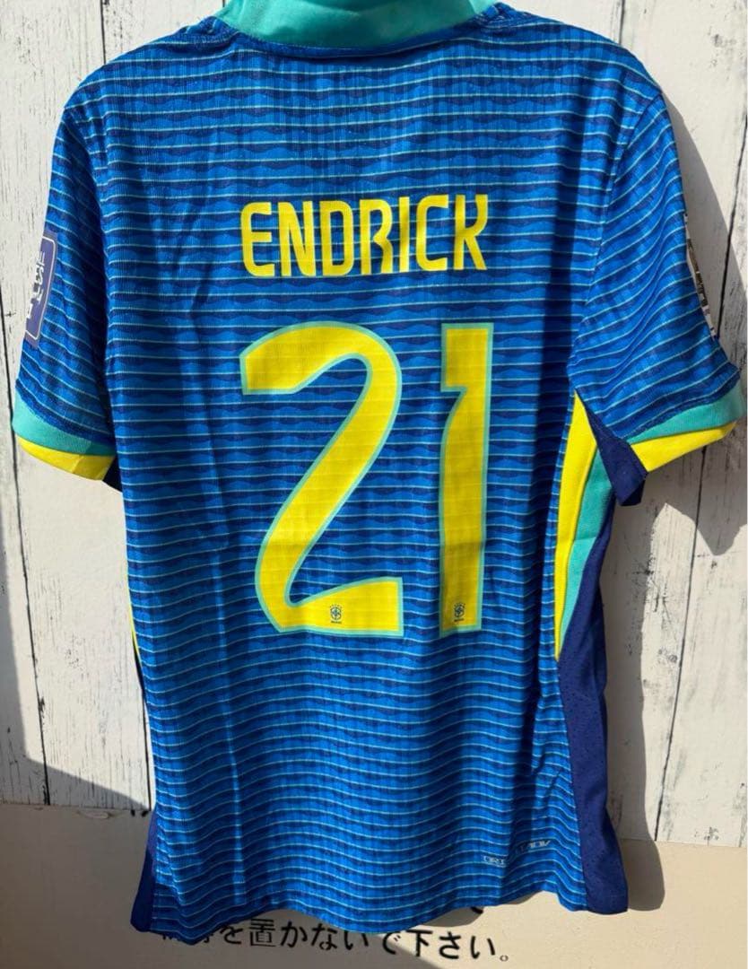 ブラジル代表 ENDRICK 21 ワールドカップ シャツBrazil