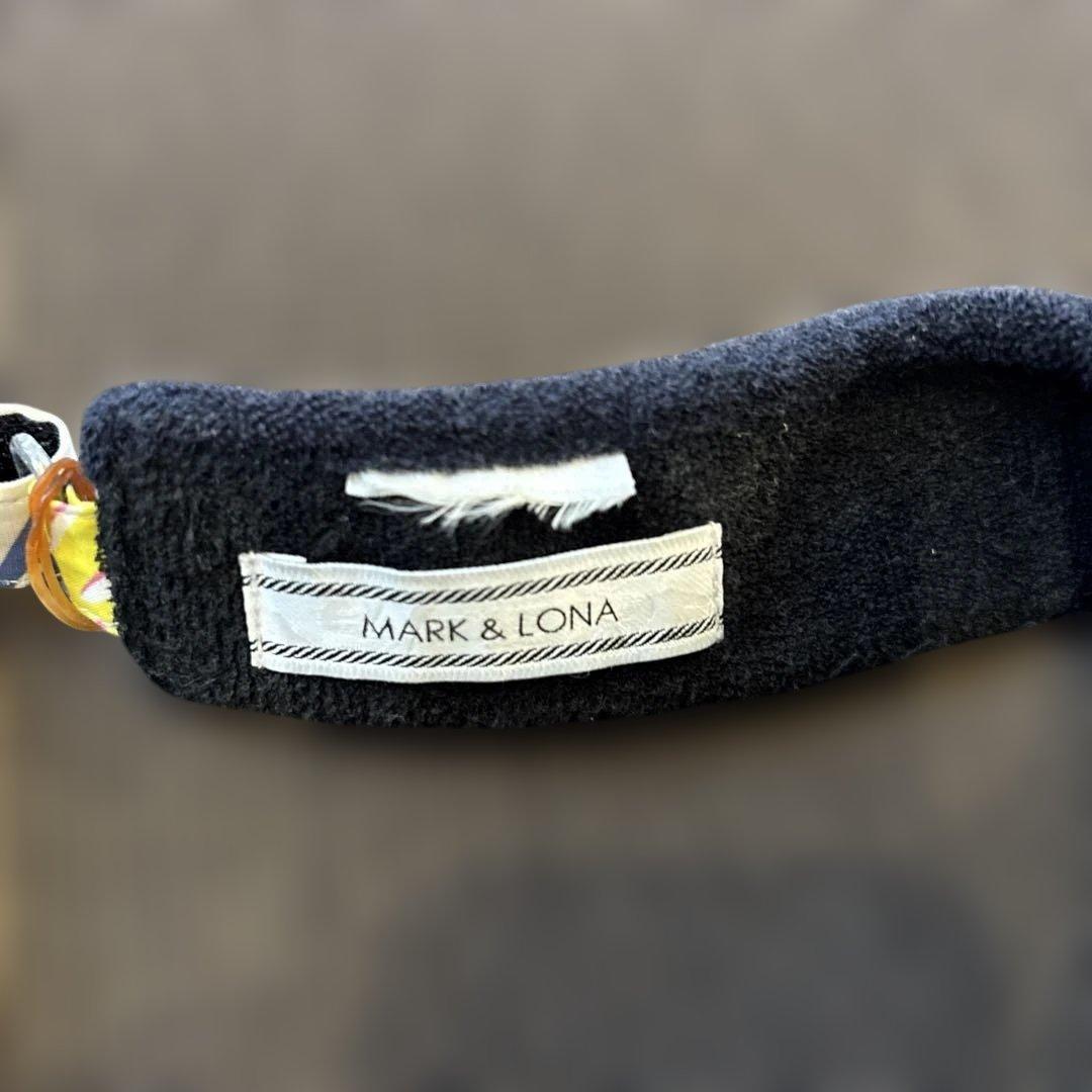 MARK & LONA ダークグレー バイザー　美品