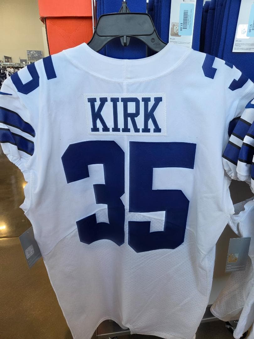 NFLカウボーイズ KIRK 35 ユニフォーム白
