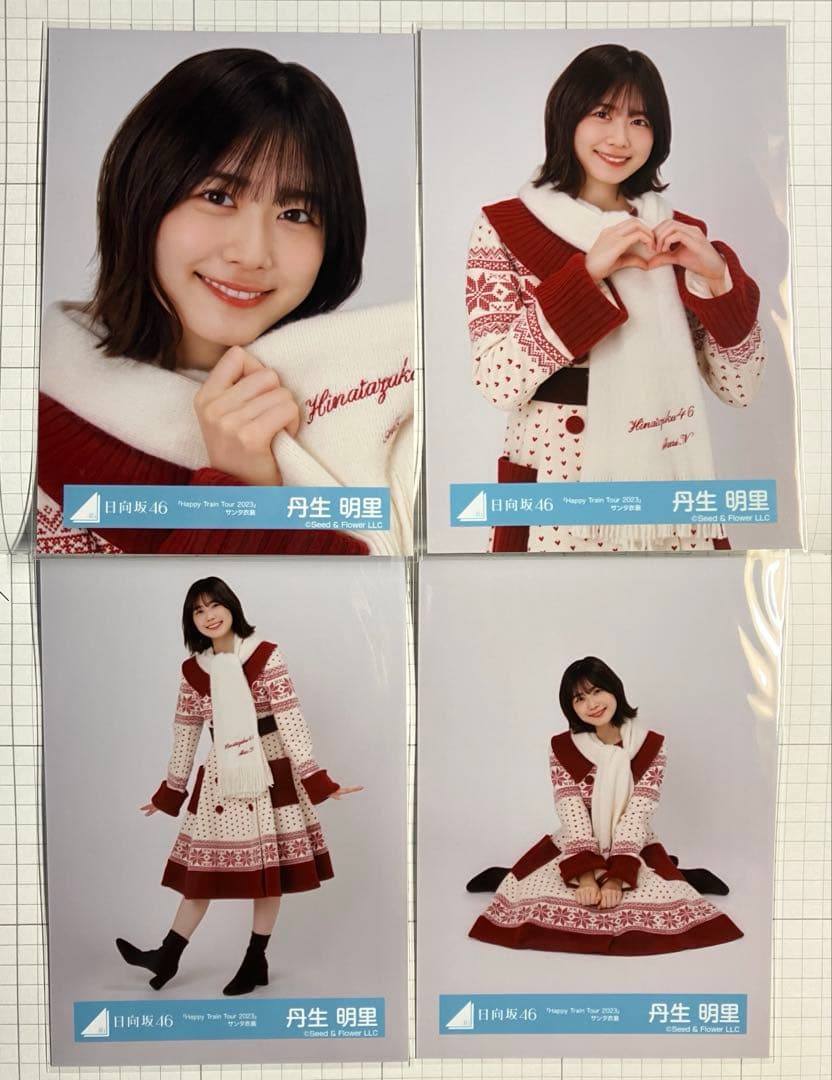 【即日配送】日向坂46 生写真　HTT2023 サンタ衣装　まとめ売り　コンプ