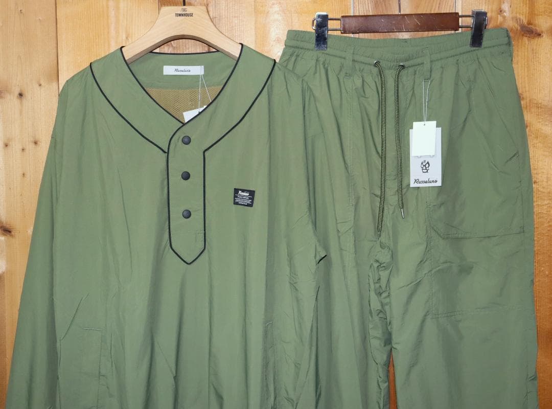 新品 ラッセルノ B.B Vネックプルオーバー & パンツ セット (5/L)Ⓗ