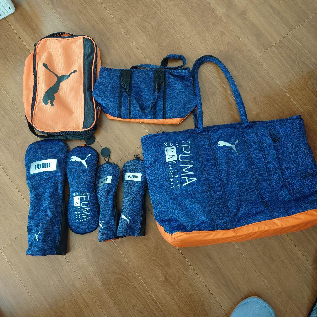 PUMA キャディバッグ ヘッドカバー　ラウンドバッグ　ゴルフバッグ