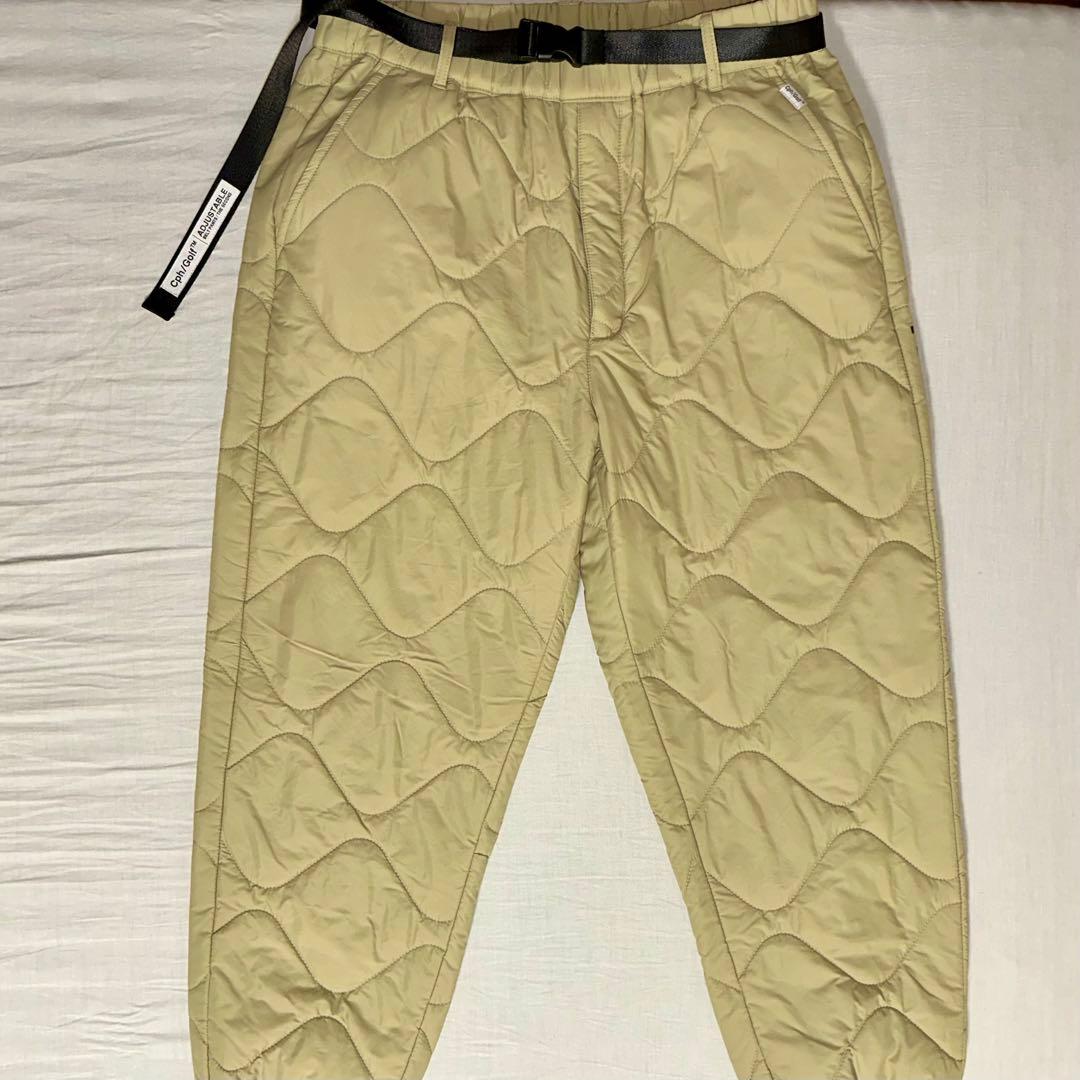 Cph/Golf™ ベージュ キルティングジャケットとパンツセット L