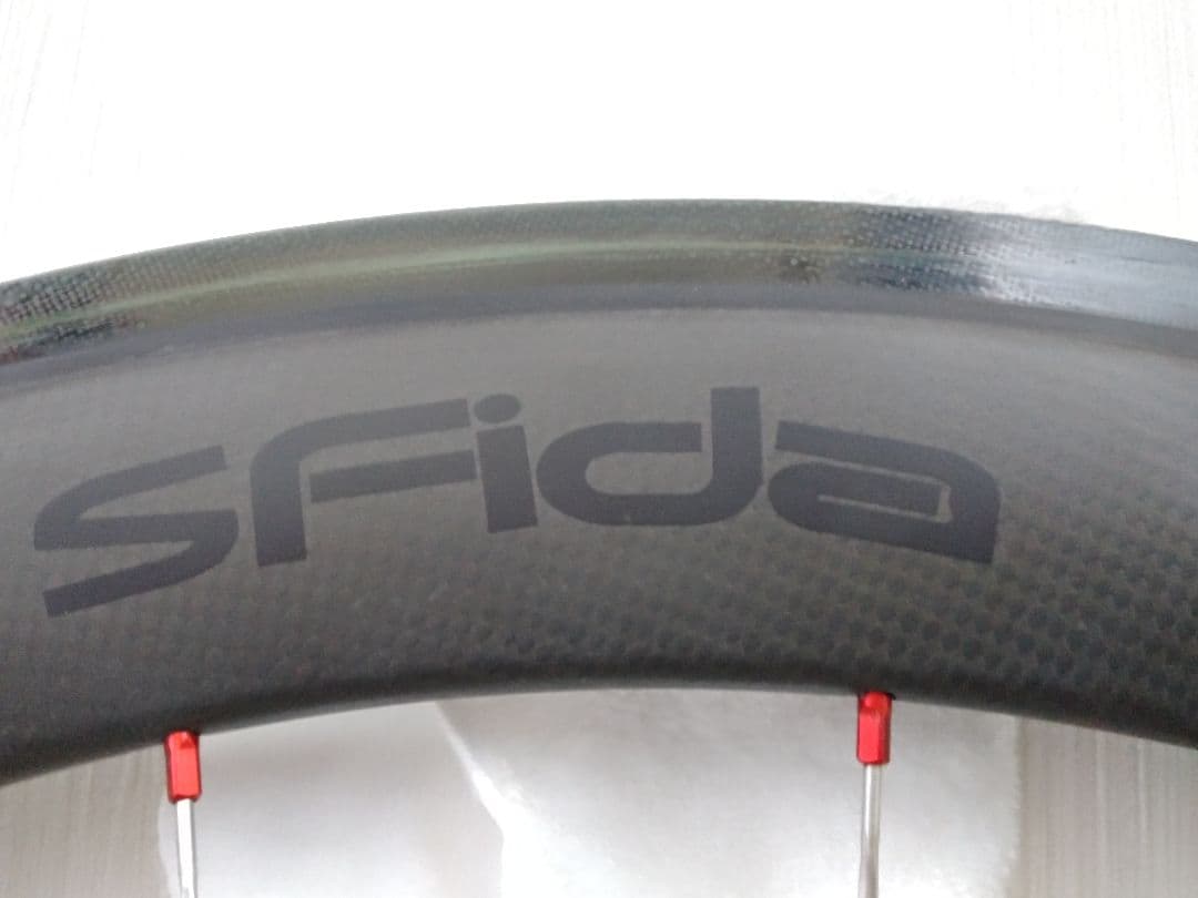 sfida アルミ クリンチャーホイール　　フロント　リムハイト60ｍｍ